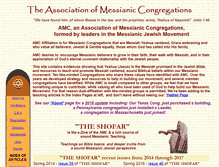Tablet Screenshot of messianicassociation.org
